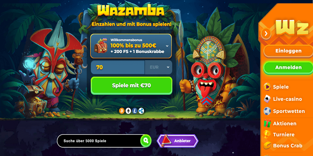 Wazamba Casino